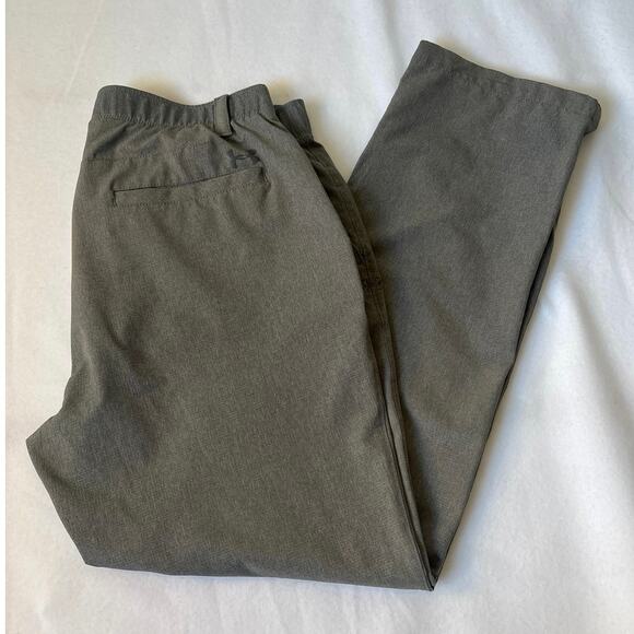 Under Armour Gray Loose Golf Pants Mens Size 34”x30” - Picture 6 of 10